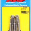 ARP S/S Bolt Kit - 6pt. (5) 6mm x 1.00 x 40mm 760-1005
