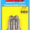 ARP S/S Bolt Kit - 6pt. (5) 8mm x 1.25 x 35mm 761-1004
