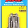 ARP 8mm x 1.25 x 40mm 6pt S/S Bolt Kit 5pk 761-1005