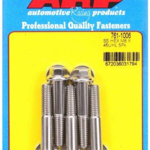 ARP Bolt Kit - SS 6pt 5pk 8mm x 1.25 x 45mm 761-1006