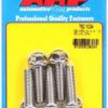 ARP S/S Bolt Kit - 6pt. (5) 10mm x 1.5 x 35mm 762-1004
