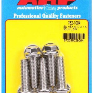 ARP S/S Bolt Kit - 6pt. (5) 10mm x 1.5 x 35mm 762-1004