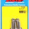 ARP S/S Bolt Kit - 12pt. (5) 6mm x 1.00 x 25 770-1002