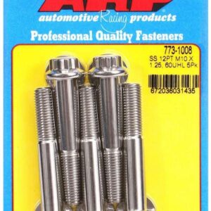 ARP Bolt Kit - SS 12pt 5pk 10mm x 1.25 x 60mm 773-1008