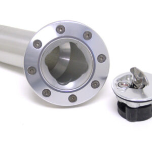 RIDETECH Gas Filler 67-68 Camaro Clear Anodized 81000032