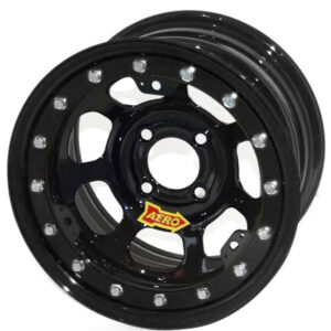 AERO RACE WHEELS Wheel 13x7 2in 4.50in BC Black Light Weight 33-174520X