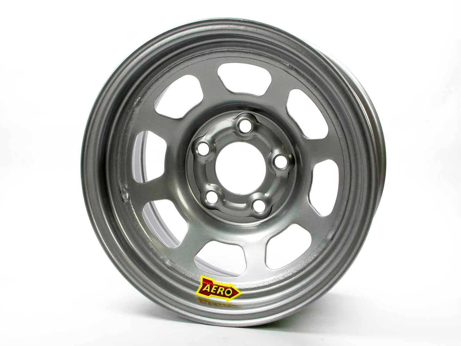 AERO RACE WHEELS 15x7 3in. 4.75 Silver 50-074730