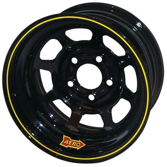 AERO RACE WHEELS 15x10 1in 4.75 Black 50-104710