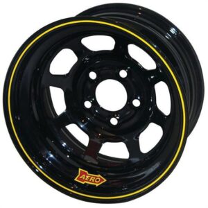 AERO RACE WHEELS 15x8 1in 4.75 Black 50-184710