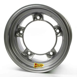 AERO RACE WHEELS 15X8 5in. Wide 5 Silver 51-080550