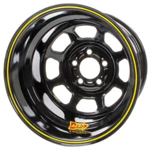 AERO RACE WHEELS 15x10 4in. 4.75 Black 51-104740RF