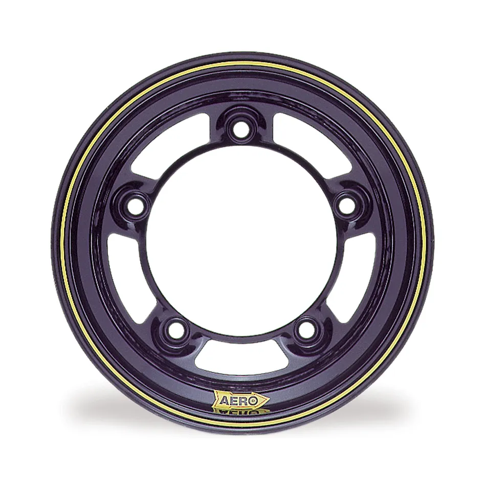 AERO RACE WHEELS 15X8 2in Wide 5 Black 51-180520