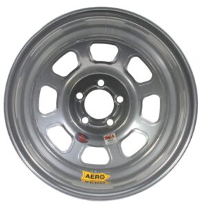 AERO RACE WHEELS 15x8 1in 4.50 Silver 52-084510