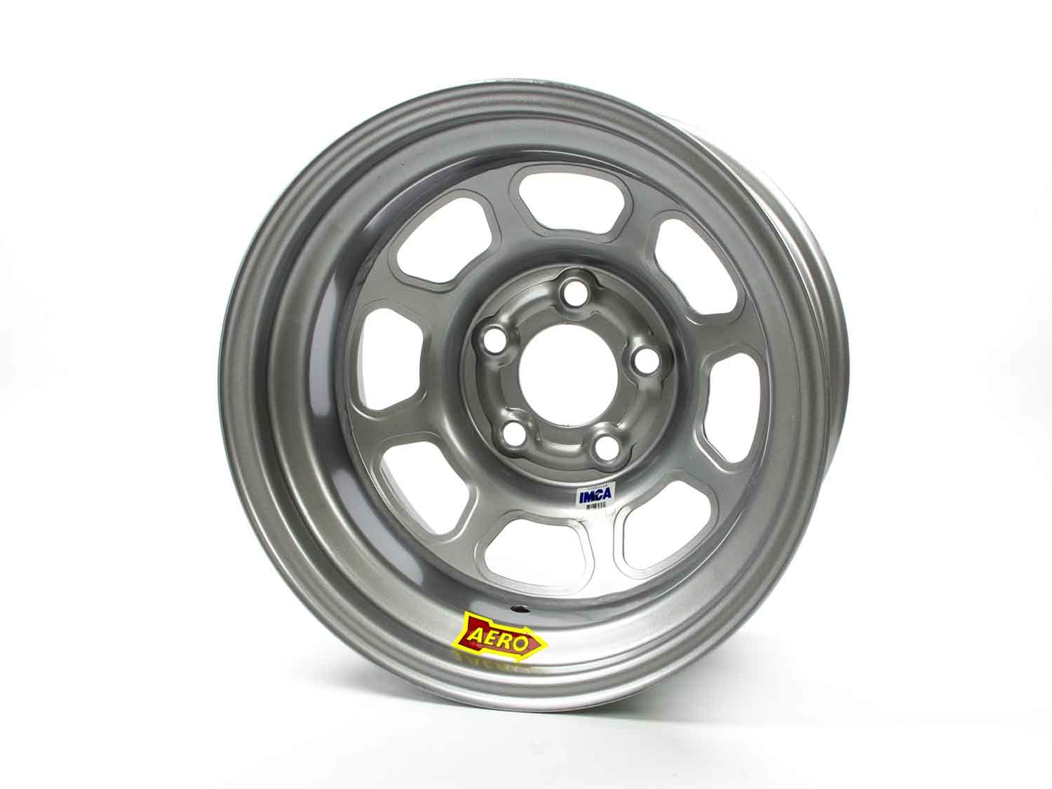 AERO RACE WHEELS 15x8 2in 5.00 Silver LR 52-085020L