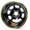 AERO RACE WHEELS 15x8 1in 4.75 Black 52-184710
