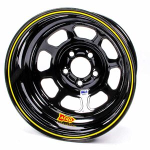 AERO RACE WHEELS 15x8 1in 4.75 Black 52-184710