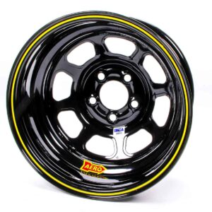 AERO RACE WHEELS 15x8 1in 5.00 Black 52-185010
