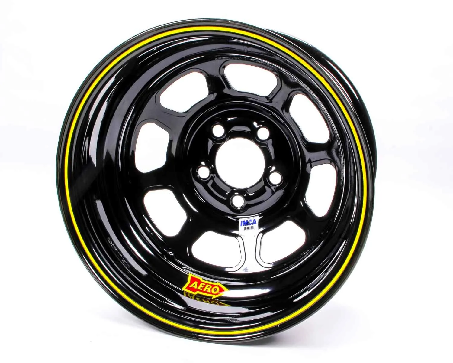 AERO RACE WHEELS 15x8 2in 5.00 Black LR 52-185020L