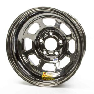 AERO RACE WHEELS 15x8 2in 5.00 Black Chrome 52-985020BLK