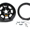 AERO RACE WHEELS 15x7 3in 4.75 Black Beadlock 53-174730B