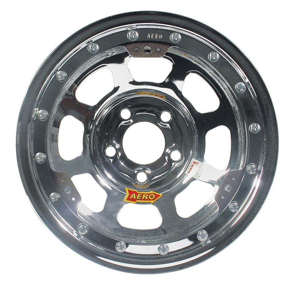 AERO RACE WHEELS 15x8 4in 4.75 Chrome 53-284740