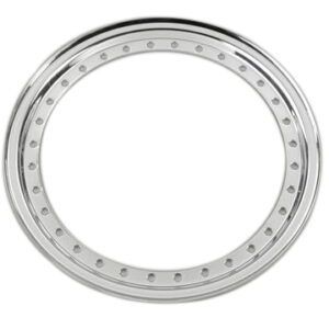 AERO RACE WHEELS Outer Beadlock Ring Chrome 54-500004