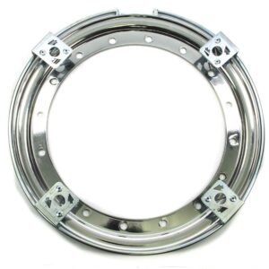 AERO RACE WHEELS 13in Outer Bead Lock Ring Chrome 54-500020