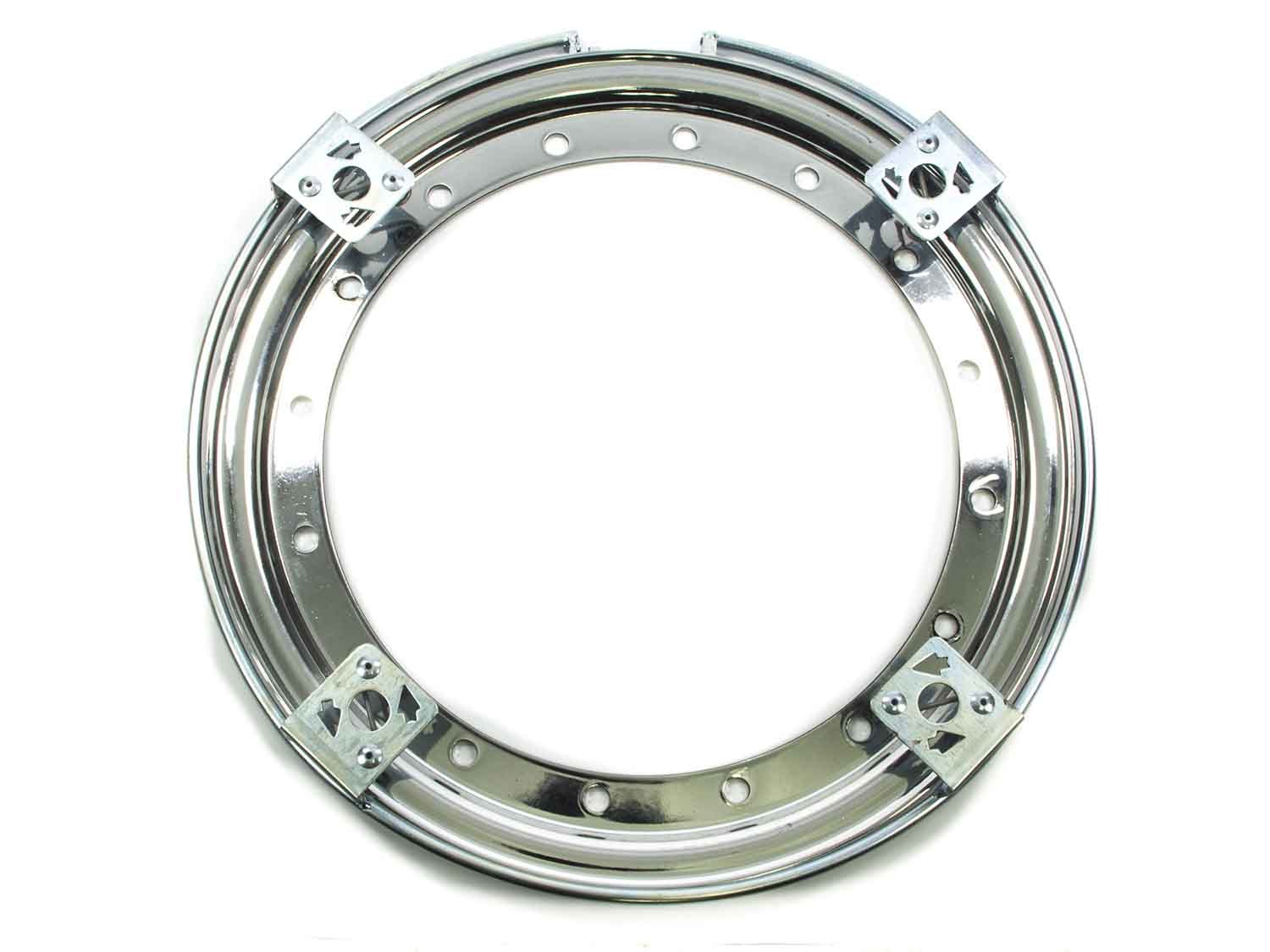 AERO RACE WHEELS 13in Outer Bead Lock Ring Chrome 54-500020