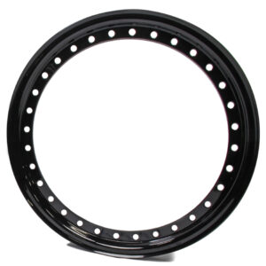 AERO RACE WHEELS 15in Outer Bead Lock Ring Black 54-500023