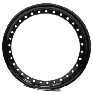 AERO RACE WHEELS 15in Outer Bead Lock Ring Black 54-500023