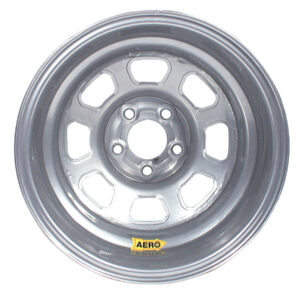 AERO RACE WHEELS 15x10 3in 4.75 Silver 58-004730