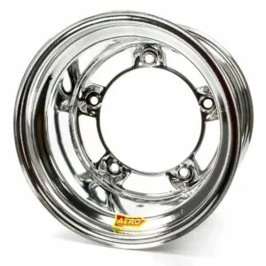 AERO RACE WHEELS 15x10 5in W5 Chrome 58-200550