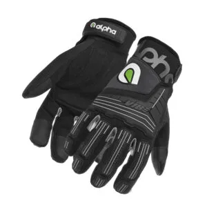 ALPHA GLOVES VIBE Impact Black X-Large AG03-01-XL