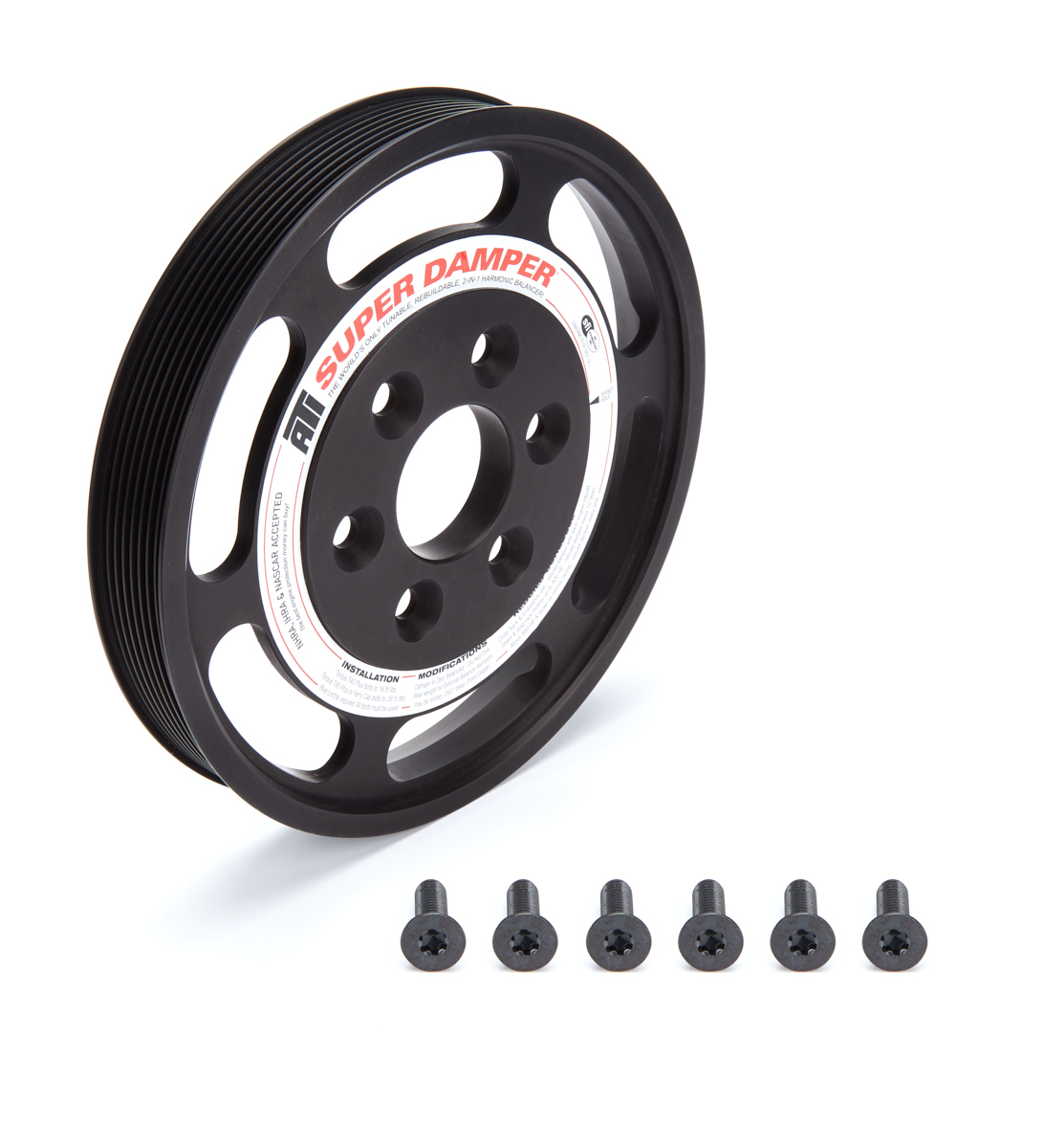 ATI PERFORMANCE Supercharger Pulley 8.800 Dia. 8-Groove 916163-10