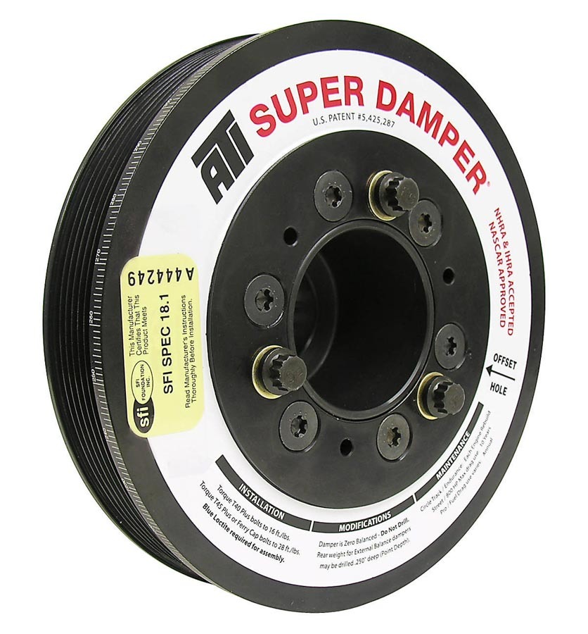ATI PERFORMANCE Mopar 6.75 Super Damper 6.1L Hemi 6-Rib 918432