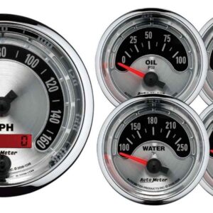 AUTOMETER A/M 5-Piece Gauge Kit 1202