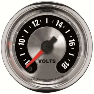 AUTOMETER 2-1/16 A/M Voltmeter Gauge 8-18 1282