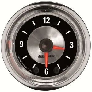 AUTOMETER 2-1/16 A/M Clock 1284
