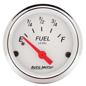 AUTOMETER White Fuel Level Gauge 1317