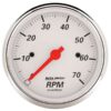 AUTOMETER White In Dash Tach 1398