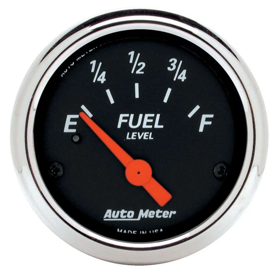 AUTOMETER 2-1/16 D/B Fuel Level Gauge - 240-33 Ohms 1424