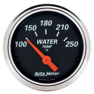 AUTOMETER 2-1/16 D/B Water Temp Gauge - 100-250 Deg. 1436