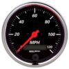 AUTOMETER 3-3/8in D/B Street Rod Speedo 1480