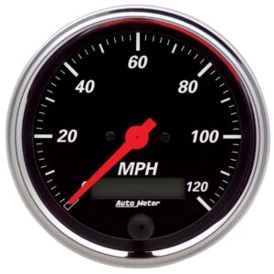 AUTOMETER 3-3/8in D/B Street Rod Speedo 1480