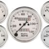 AUTOMETER Old Tyme White Gauge Kit Mech Speedo 1601