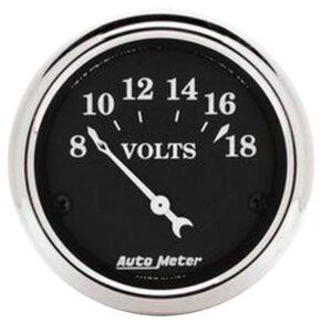AUTOMETER 2-1/16 O/T/B Voltmeter Gauge 1791