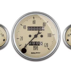 AUTOMETER A/B 5pc. Gauge Kit w/Mech. Speedo 1808