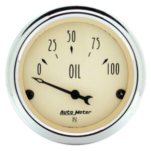 AUTOMETER 2-1/16in A/B Oil Pressure Gauge 1827