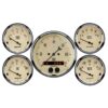 AUTOMETER Antique Beige Gauge Kit w/GPS Speedo 1850