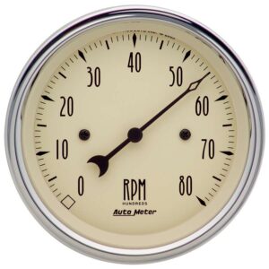 AUTOMETER 3-3/8in A/B Street Rod Tach 1890